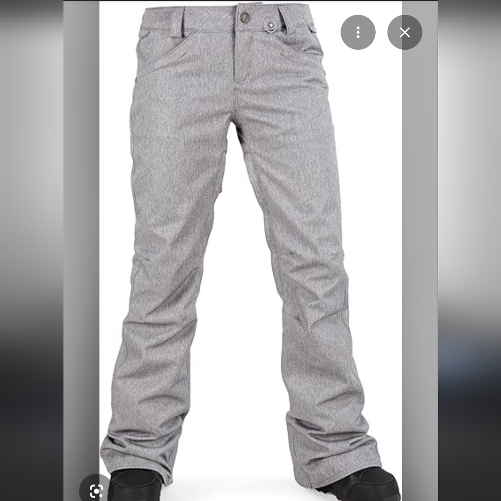 Volcom Gray Snowboard Pants